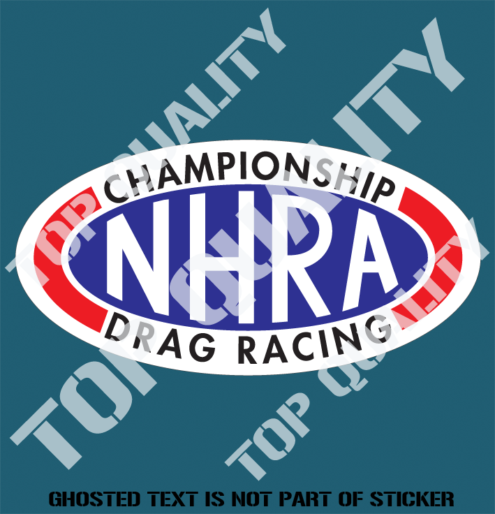 NHRA DRAG RACING STICKER Auto Tattoo Grafix