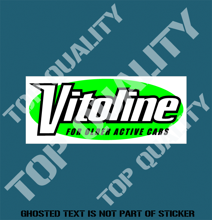 CARS VITOLINE DECAL STICKER - Auto Tattoo Grafix