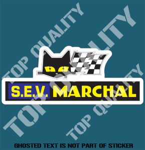 SEV MARCHAL DECAL STICKER - Auto Tattoo Grafix