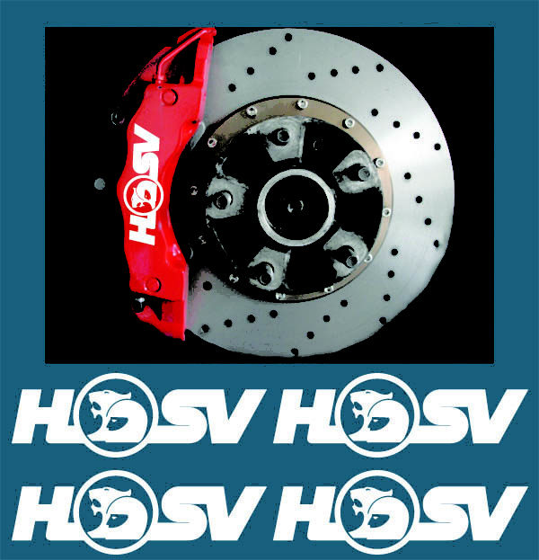 Holden HSV Brake Caliper Stickers