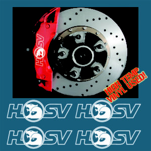 Holden HSV Brake Caliper Stickers